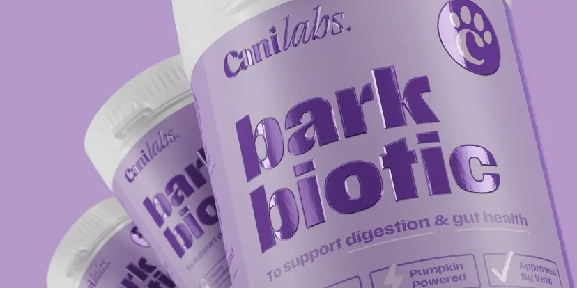 Bark Biotic tubs on a purple background